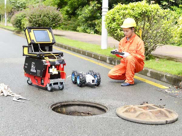 富川管道机器人检测